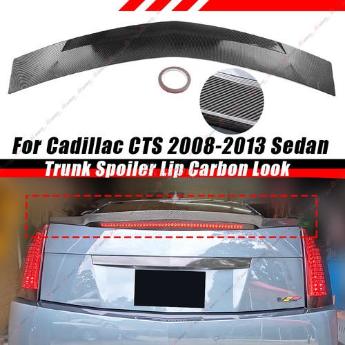 Carbon fiber style rear trunk - rear,
